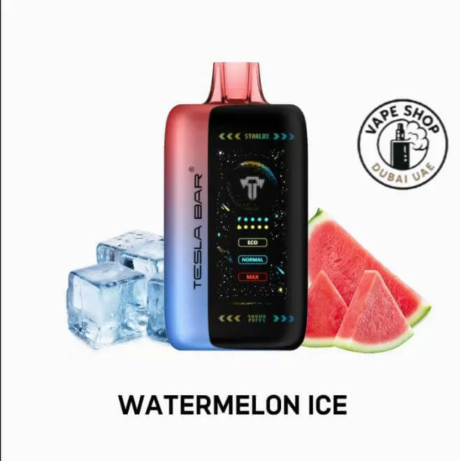 TESLA BAR XT 40000 Puffs 50MG Nicotine In Dubai - Vape Product, BOX OF 5 PCS; Black Cherry, BLUE RAZZ - Image 3