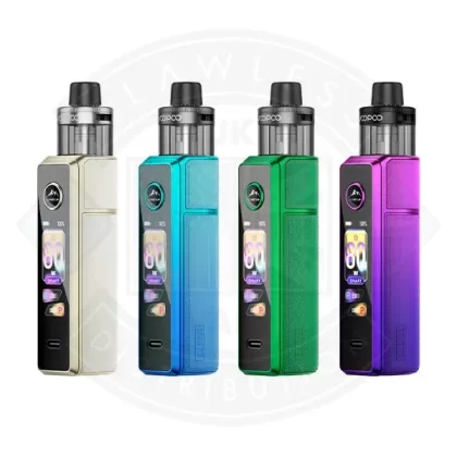 Voopoo Drag X3 Vape Kit - Aurora Purple, Champagne Golden