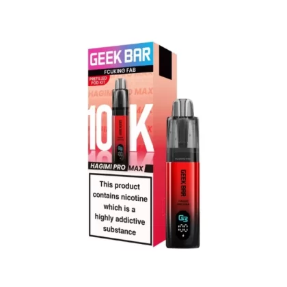Geek Bar Hagimi Pro Max 10K Prefilled Pod Kit Fcuking Fab