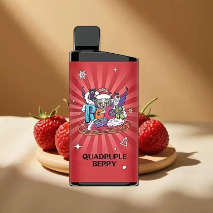IGET Bar 3500 Puffs 1400mAh Mesh Coil Quadruple Berry Disposable Vape
