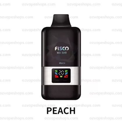 Fisco Max Bar 12000 Puffs – Peach - Ozvapeone (ADDE9B)