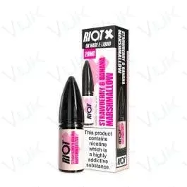 Riot X Salts Strawberry & Banana Marshmallow Nic Salt - Ecigdepot
