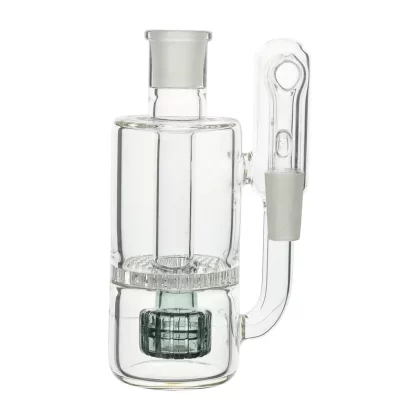 Out Of This World Ash Catcher – 6in - Joint size#14mm>18mm~Color#Teal>Blue