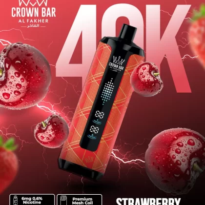 Al Fakher Crown Bar Mega Max 40K - Crownbar Vape (95C3F0)