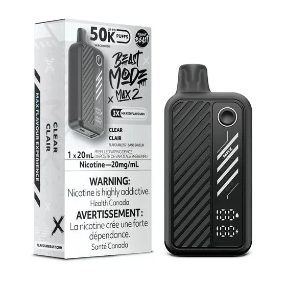 Flavour Beast Beast Mode Max 2 50k – Clear (PROV)