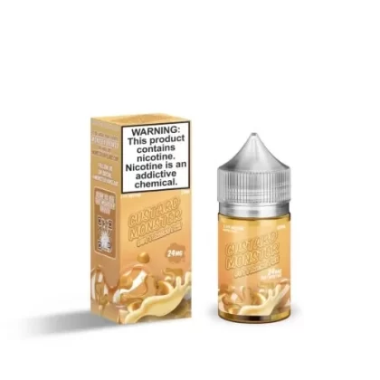 Custard Monster Salt E-Liquid – Butterscotch 30ml