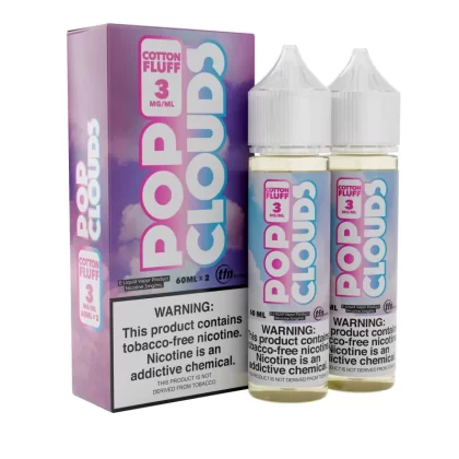 Pop Clouds TFN E-Liquid 60ml 2pk - Blue Razz / 6mg