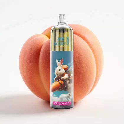 JNR Rocket-X 12400 Puffs Aire Ajustable, 25ml, Tipo-C, Durazno Helado - Fumotvapemexico