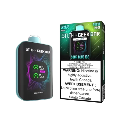 STLTH x GEEK BAR - Sour Blue Ice - 20 mg/mL (wholeseller) - Excise ON, 20 mg/mL (wholeseller) - Excise AB (11B640)