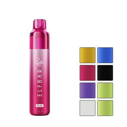Elf Bar Plus 12 Prefilled Pod Kit - Kiwi Passion Fruit Guava - Ukecigstore