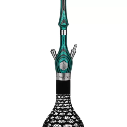 Classic Elegant Turqouise Tornado Black