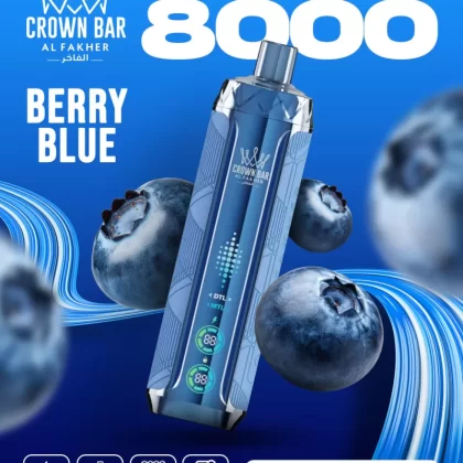 Al Fakher Vape 8000 - Berry Blue