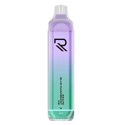 RufPuf Grape Blue Raspberry Ice Disposable Vape 7500 Puffs (40mg)