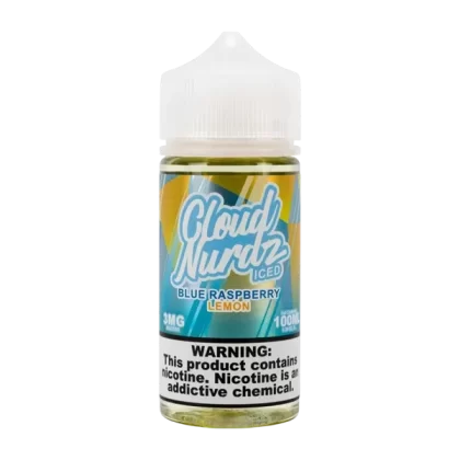 Iced Blue Raspberry Lemon Cloud Nurdz e-Juice
