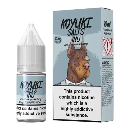 Inu By Koyuki 10ml Nic Salt - Nicotine Strength#10mg (Salt)>20mg (Salt) (1A9103)