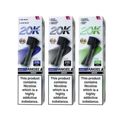 Vapes Bars Angel 20K Prefilled Pods Black Edition