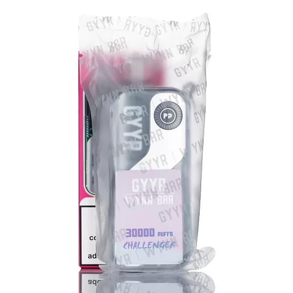 GYYR x Wynn Bar Challenger 30k Puff Disposable Vape 20ML - Blue Razz Ice, Blueberry Lemon Nana - Image 2