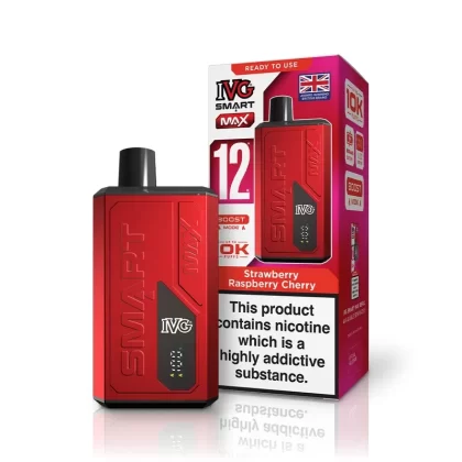 IVG Smart Max Strawberry Raspberry Cherry Starter Kit - Nicotine Strength#20mg