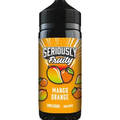 Seriously Fruity Mango Orange E Liquid 120ml - 3mg