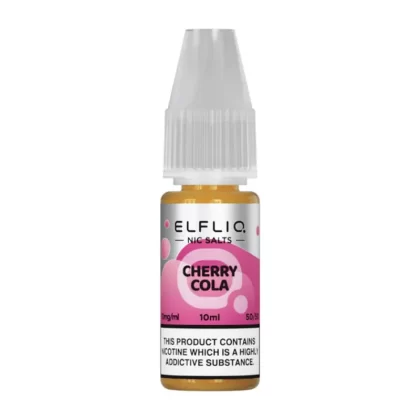 Cherry Cola Elfliq Nic Salt E-liquid By ELF Bar - Eliquidsupply