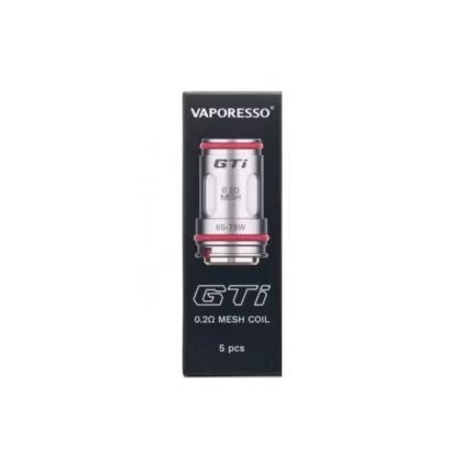 GTi Mesh Replacement Coils by Vaporesso (5 Pack) - 0.2 Ohm
