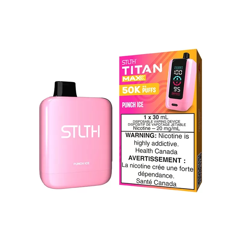 STLTH Titan Max (50K) Punch Ice Disposable Vape