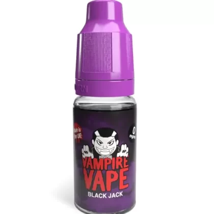 Black Jack E-Liquid - Vampire Vape - 6mg - PG 60%