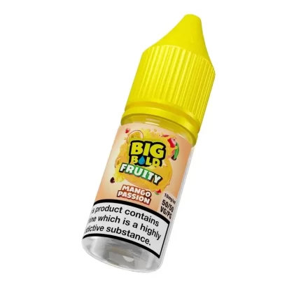 Mango Passion By Big Bold Fruity 10ml Nicotine Salt - Nicotine Strength#20mg (Salt)>10mg (Salt) (7F663B)
