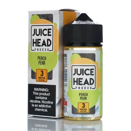 Juice Head Freeze E-Liquid - Peach Pear Freeze - 100ml