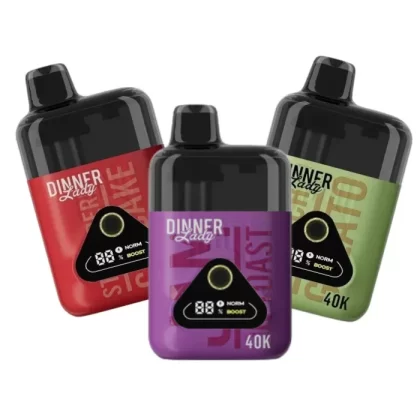 Dinner Lady Desserts 40K Disposable Vape - Banoffe Pie, Caramel Sticky Pudding