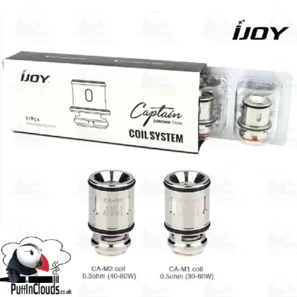 IJOY Captain Mini Coils (CA-M1, CA-M2) (3 Pack)