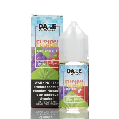 7 Daze Fusion TFN Salt - Grape Apple Aloe ICED - 30ml - 30mg