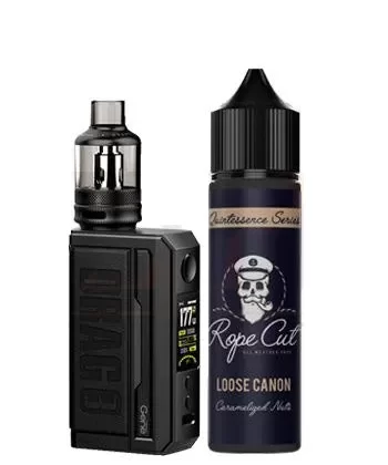 Voopoo Drag 3 Starter Kit - Smokey Grey / Loose Canon by Rope Cut