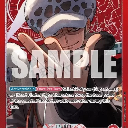 Trafalgar Law – OP14-001 (Alternate Art) (OP14-001) (OP14)