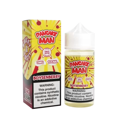 PANCAKE MAN - Boysenberry - 100ML E-Liquid - 6MG