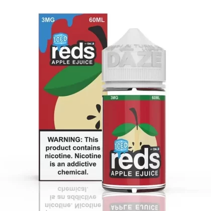 Reds Apple Vape Juice | Apple Iced - Nicotine#6mg>3mg>0mg