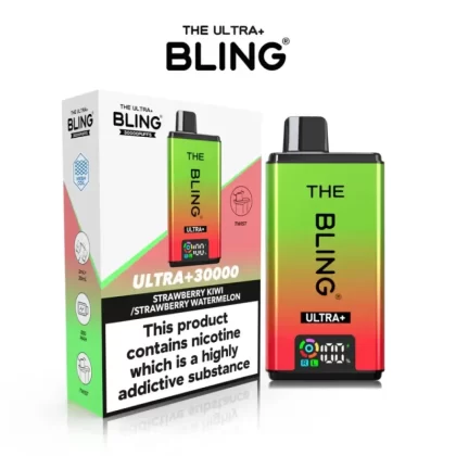 The Crystal Bling Ultra Plus 30K Prefilled Pod Kit - Mr Blue, Lemon Lime