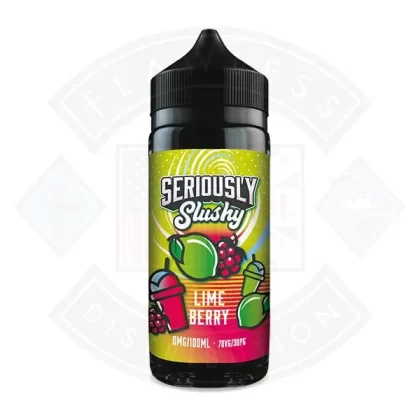 Doozy Vape Seriously Slushy Lime Berry 0mg 100ml Shortfill