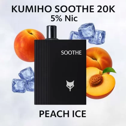 Peach Ice – Kumiho Soothe 20K – 5% Nic