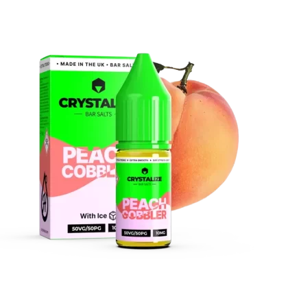 Crystalize Peach Cobbler Nic Salt