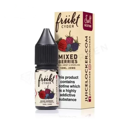 MIXED BERRIES NICOTINE SALT BY FRUKT CYDER