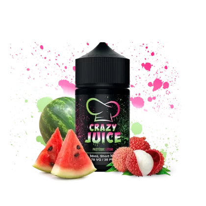 Crazy Juice Pastque Litchi 50ml - Agadirvapes Ma