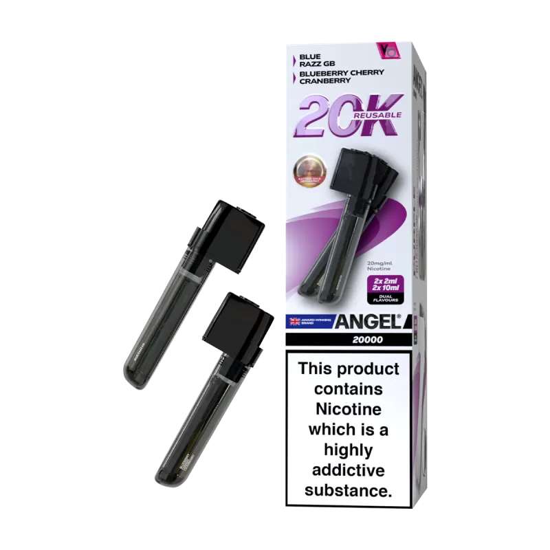 Purple Edition Vapes Bars Angel 20k Refill Pack - Ecigwizard