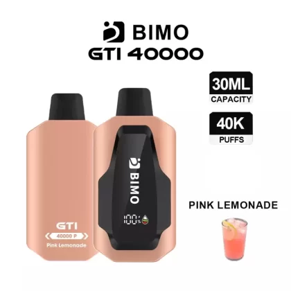 BIMO GTI 40000 Puffs – Pink Lemonade - Ozvapeone (A62ED9)