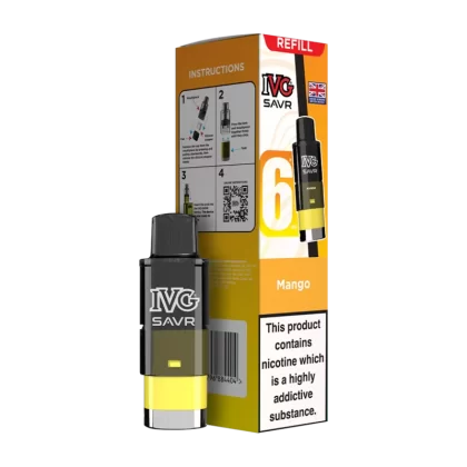 Mango IVG SAVR Refill Pack - 20mg - Vape Product