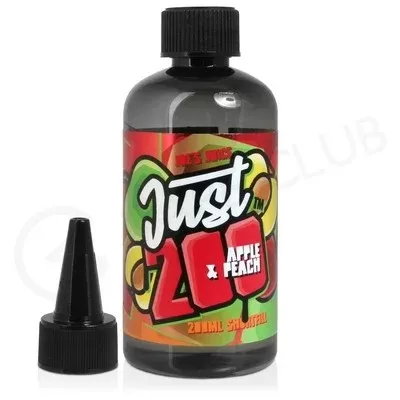 Apple Peach Just 200 Shortfill E-Liquid by Joe’s Juice 200ml
