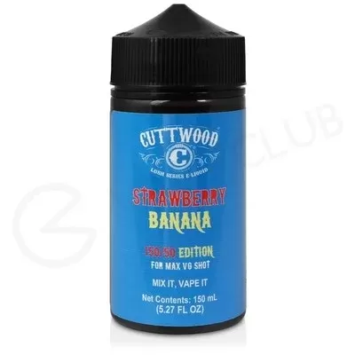 Strawberry Banana Shortfill E-Liquid by Cuttwood 150ml