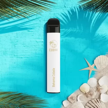 Cubar Club Vape – Pina Colada - Cubar Club / Glycerin / Nikotin-Benzoat / Propylenglykol / Aromastoffe / 400 mAh / 20mg/ml / ca. 600