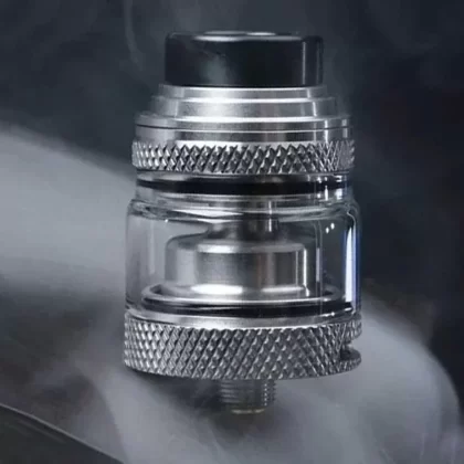 Mad Hatter RTA - Acero Inoxidable, Negro