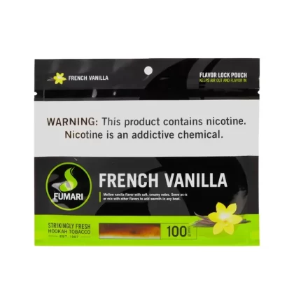 Fumari Hookah Tobacco French Vanilla